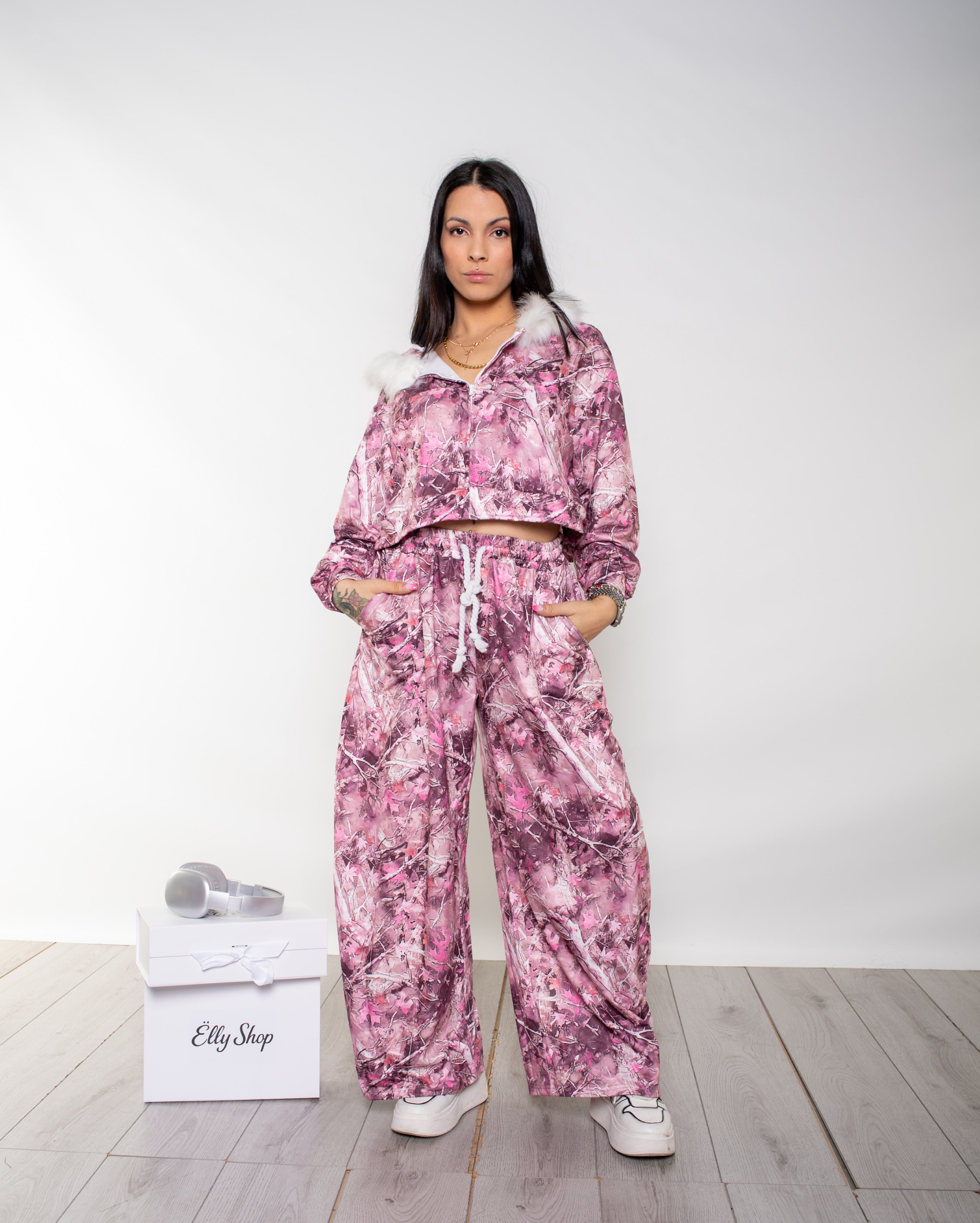 COORDINATO PINK CAMO