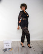 TAILLEUR LACE BLACK