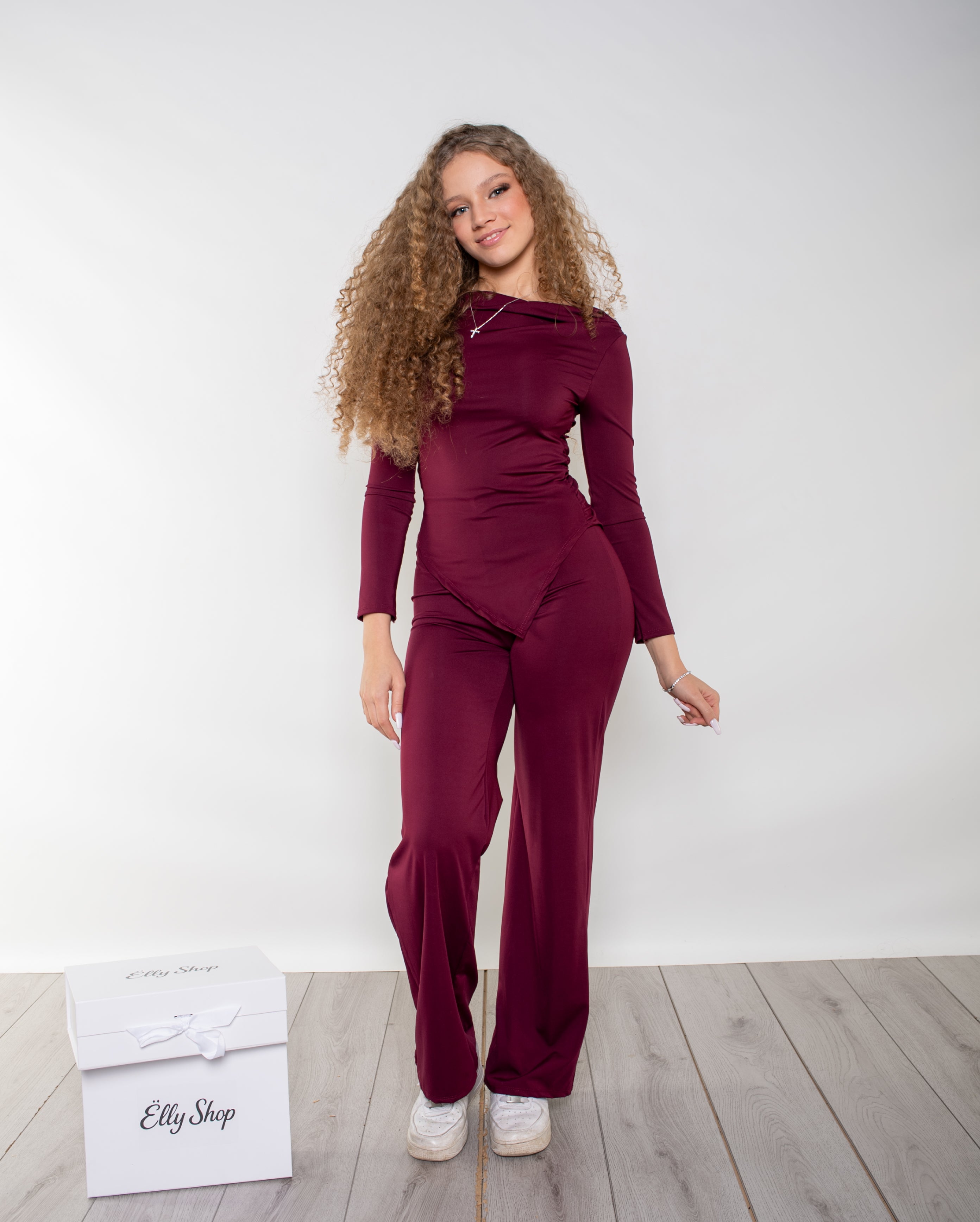 Coordinato Bordeaux Satin