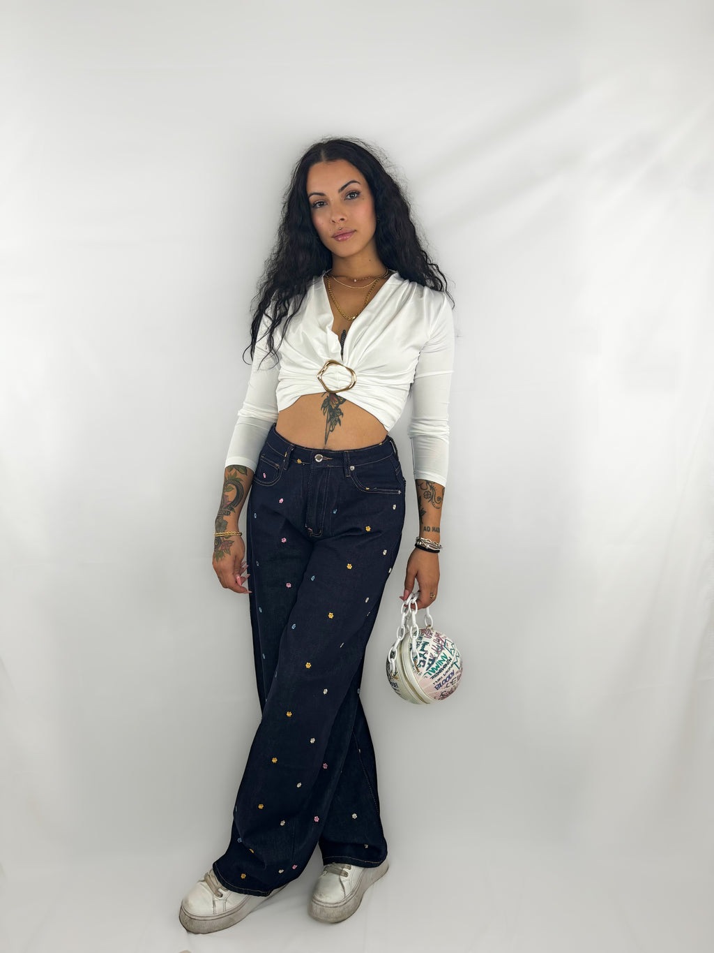 Crop Infinity Twist