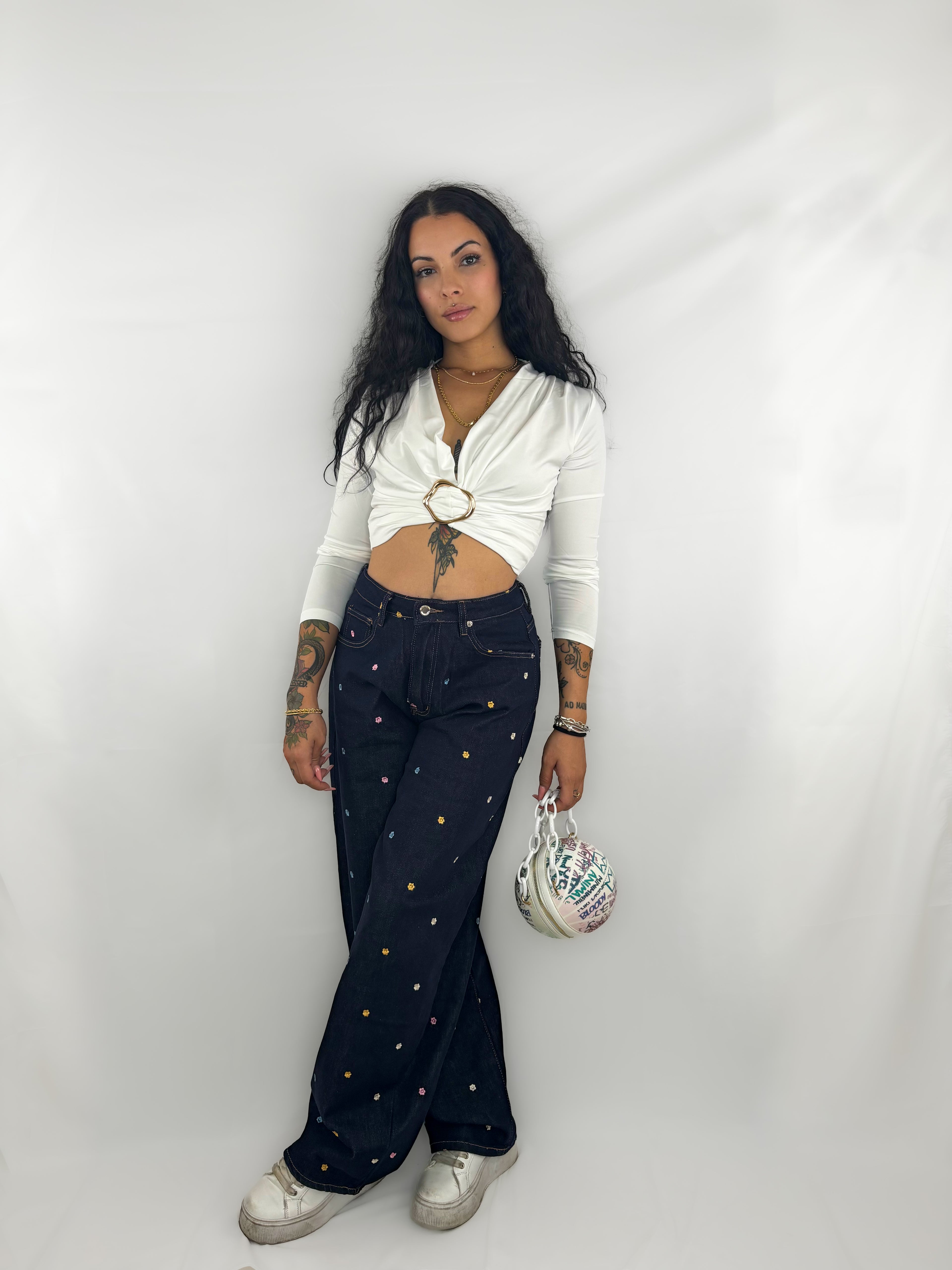 Crop Infinity Twist