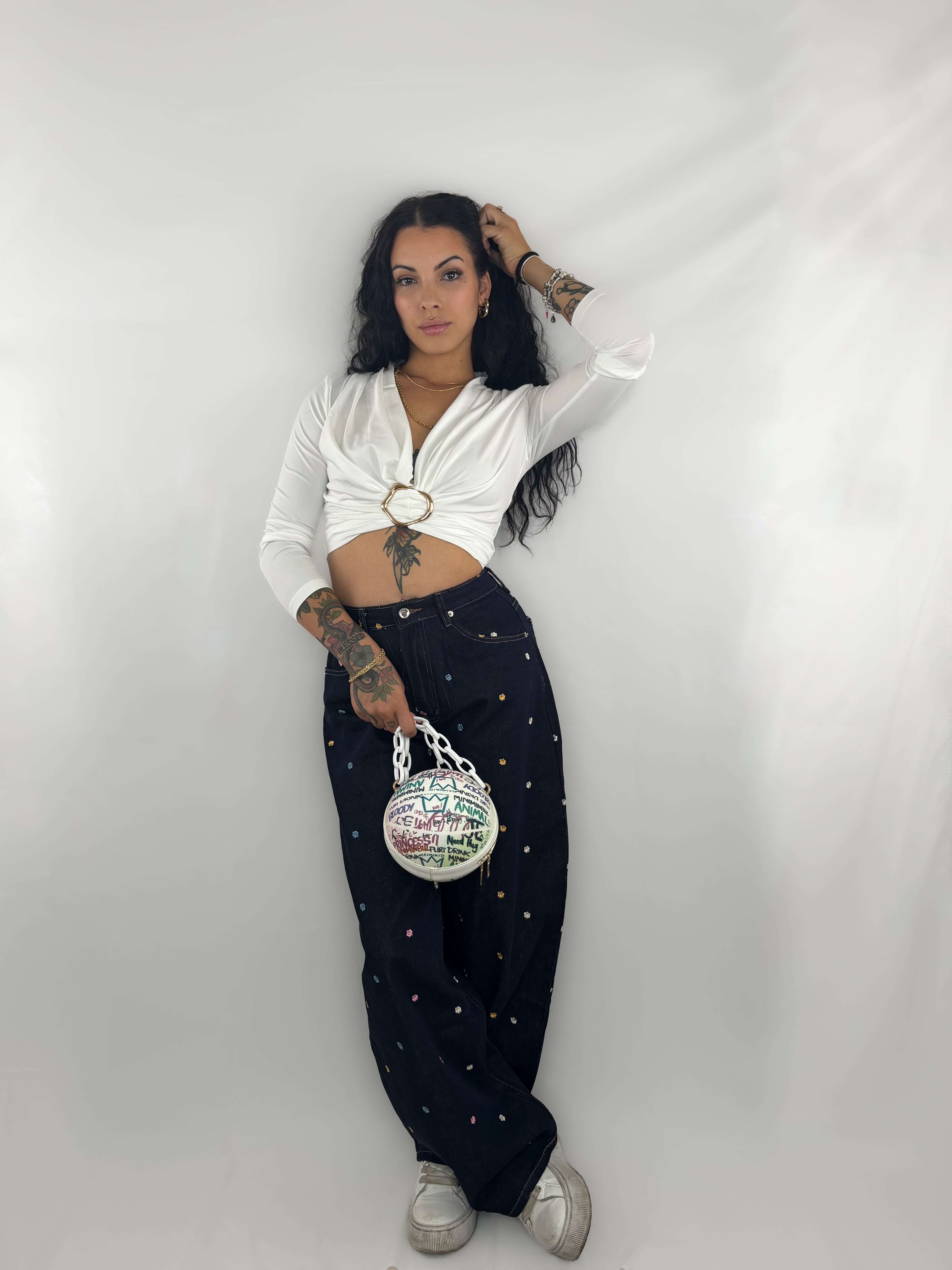 Crop Infinity Twist