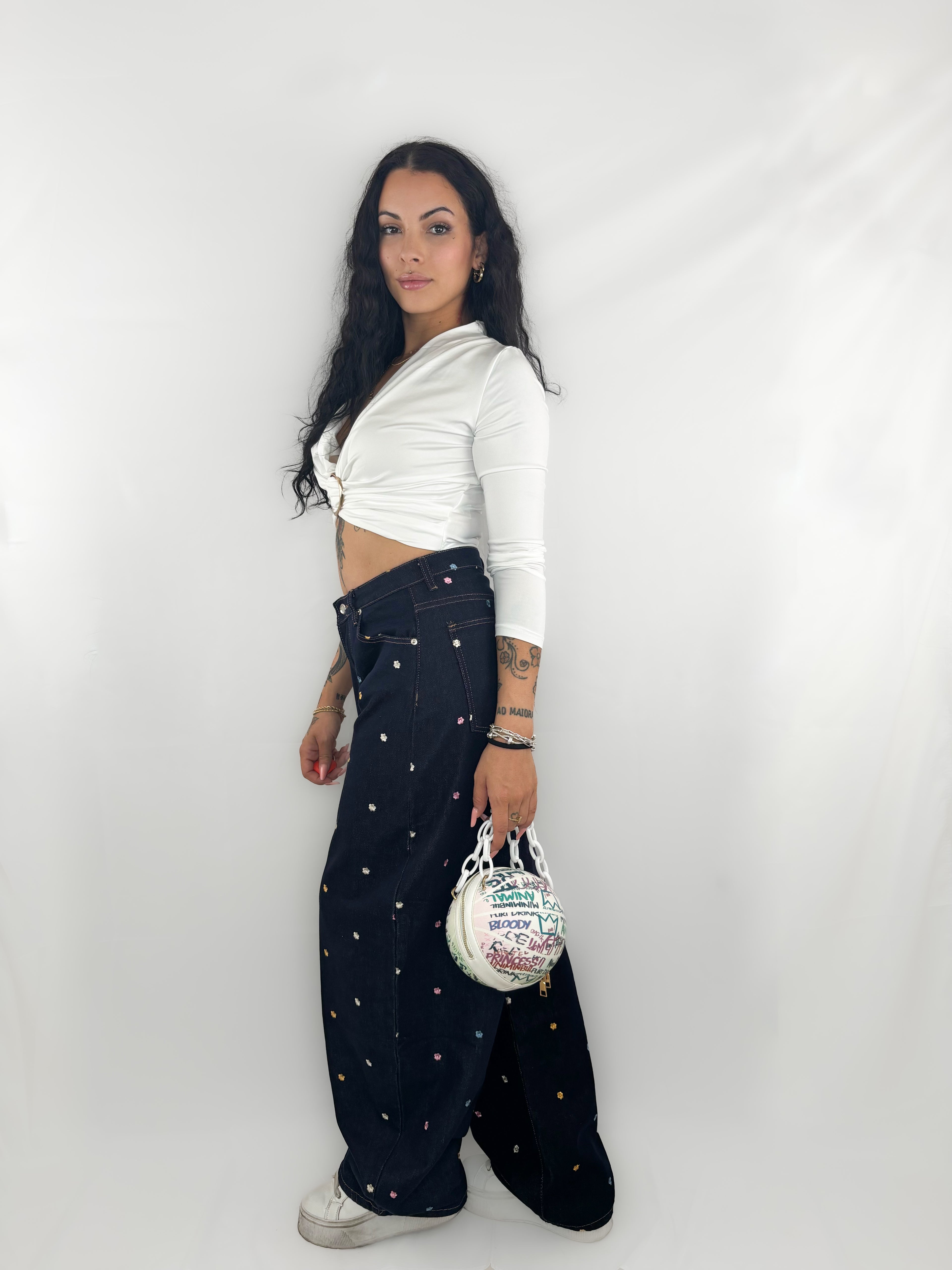 Crop Infinity Twist
