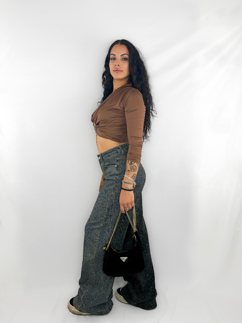 Crop Infinity Twist