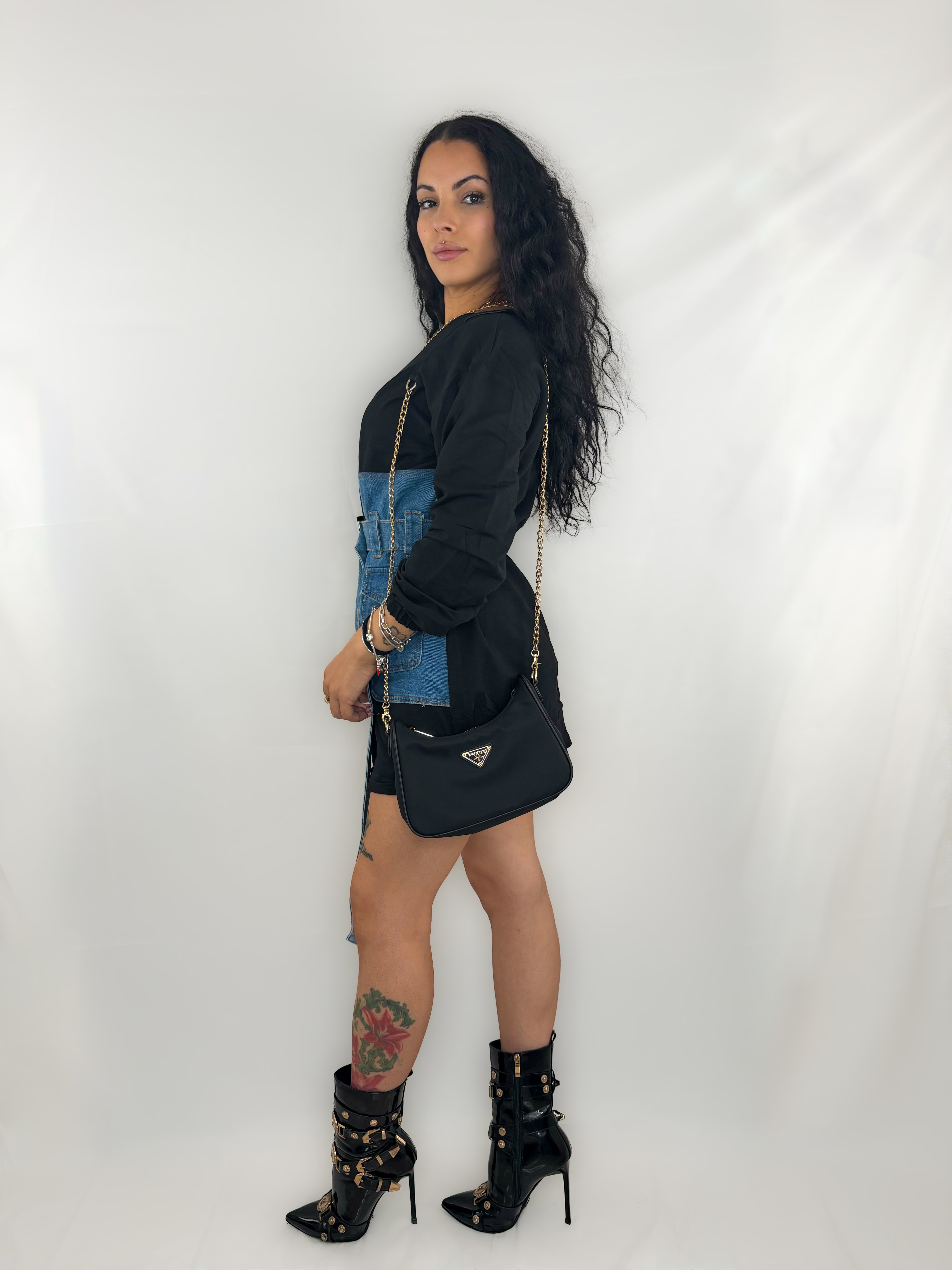 Abito Denim Waist