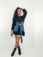 Abito Denim Waist