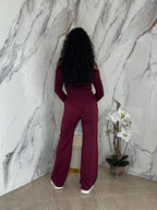 Coordinato Bordeaux Satin