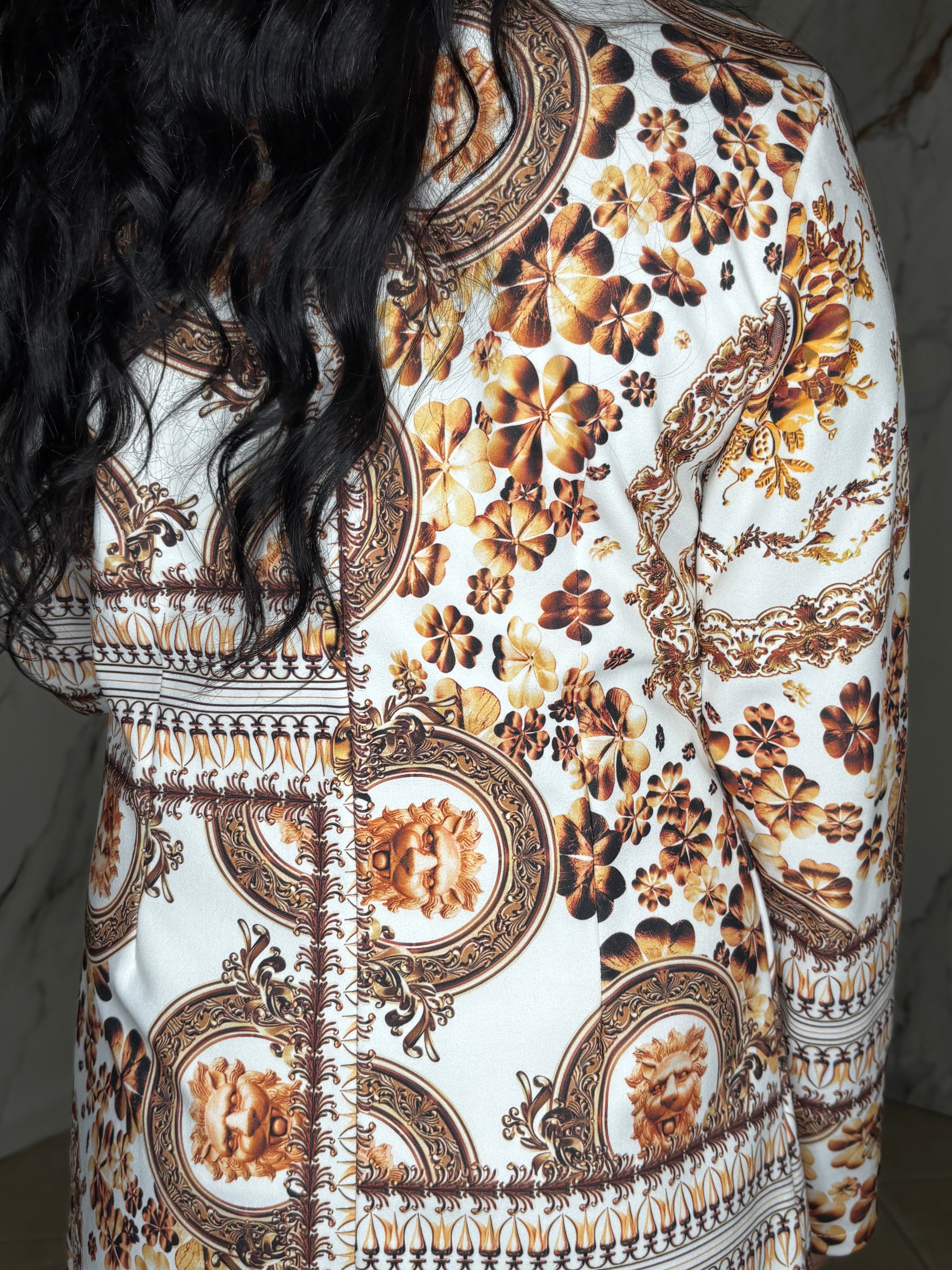 Blazer Baroque Gold