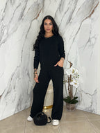 Coordinato Treccia Black