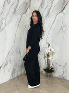 Coordinato Treccia Black