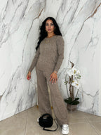 Coordinato Treccia Beige