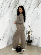 Coordinato Treccia Beige