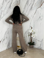 Coordinato Treccia Beige