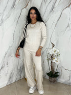 Coordinato Treccia Bianco