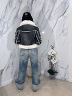 GIUBBOTTO DENIM WRAP