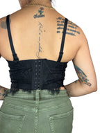 Corsetto Velvet Bloom