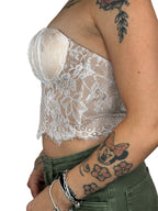 Corsetto Velvet Bloom