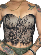 Corsetto Velvet Bloom