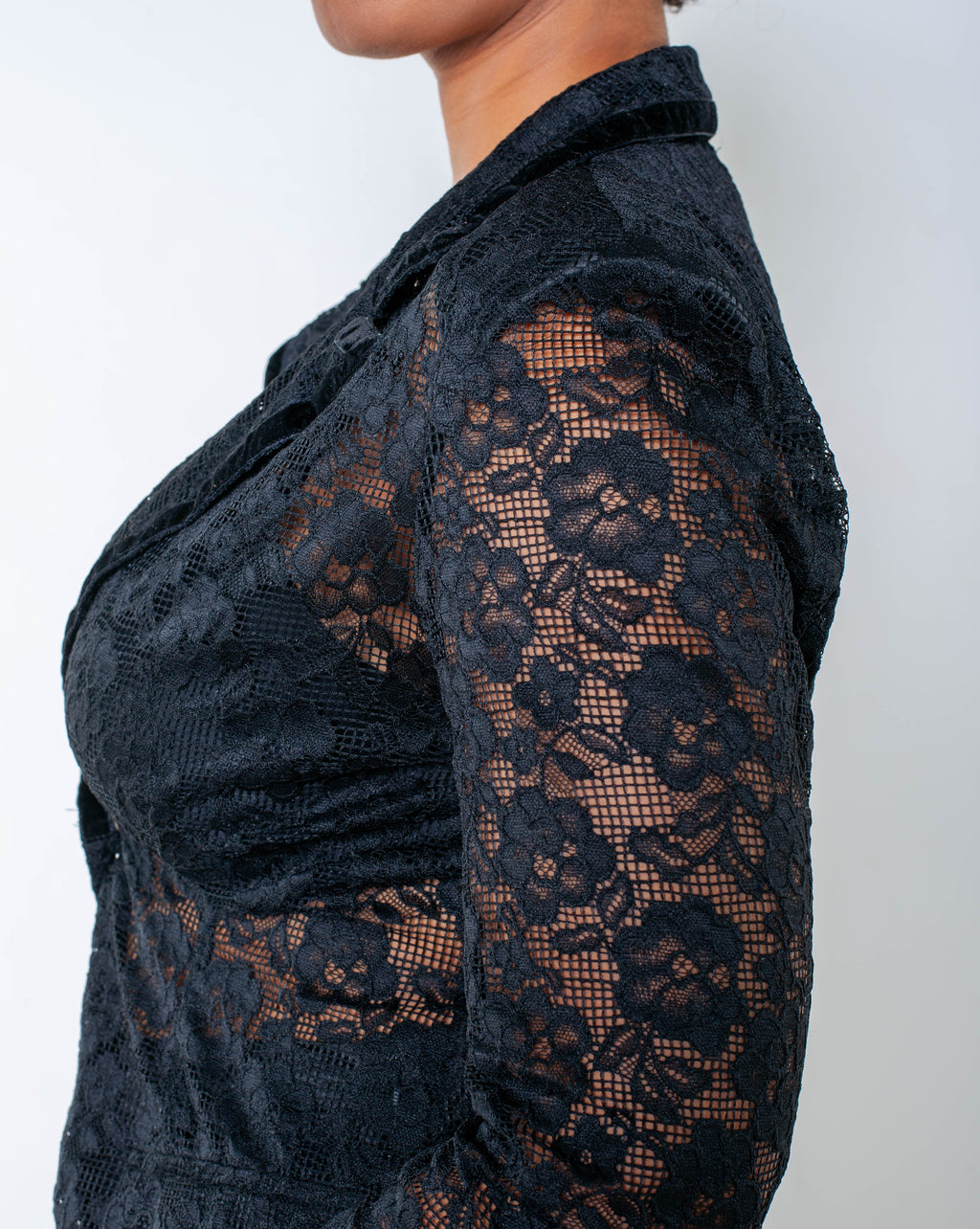 TAILLEUR LACE BLACK